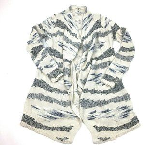 Lucky Brand Women's Cardigan Small Open Front Knit